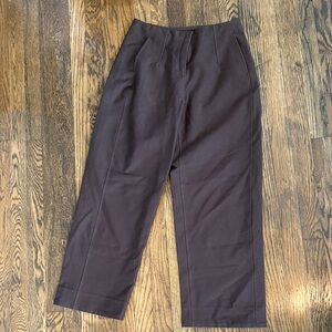 lululemon Straight-Leg Pants in Dark Brown